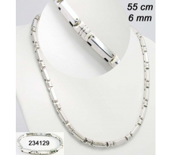 Oceľový náhrdelník AN 55 - 55 23412655